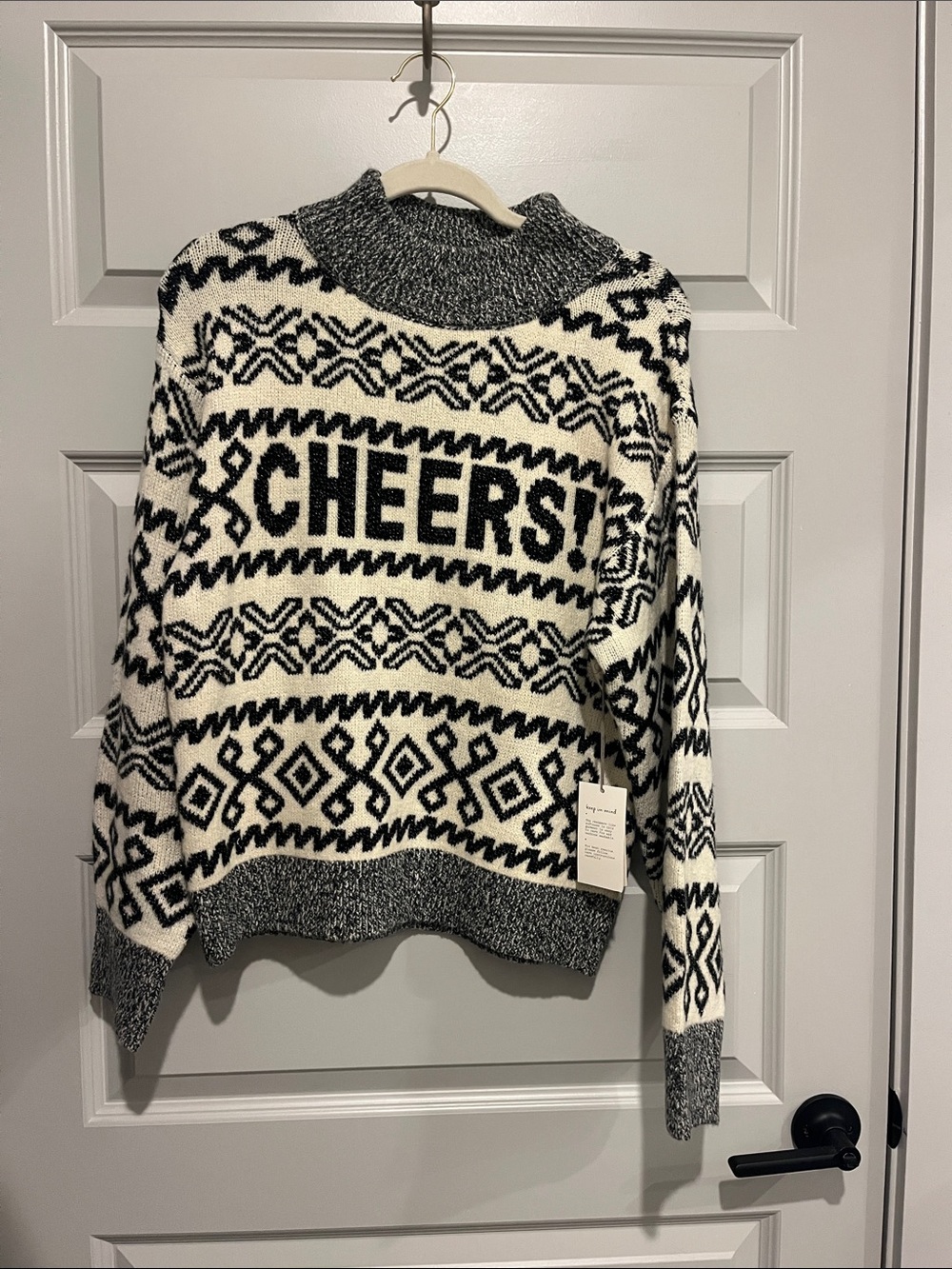 Cheers Holiday Sweater NWT Size XS